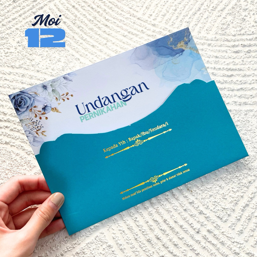 moi 10 - blangko undangan pernikahan murah aesthetic - blanko undangan kosongan