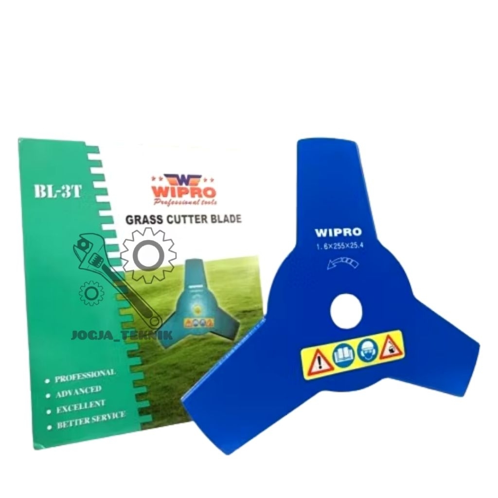 Wipro Pisau Potong Rumput BL-3T / Grass Cutter Blade Pisau Potong Rumput 3T Segitiga
