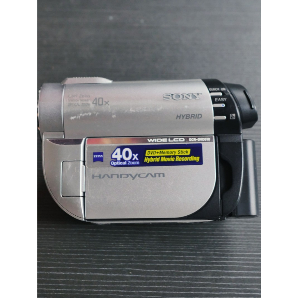 HANDYCAM SONY DCR DVD610E HYBRID MEMORY STICK