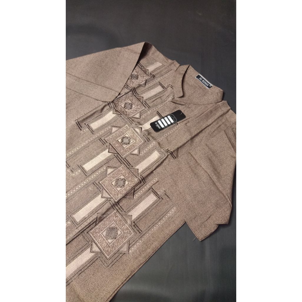Baju Koko Pria coklat