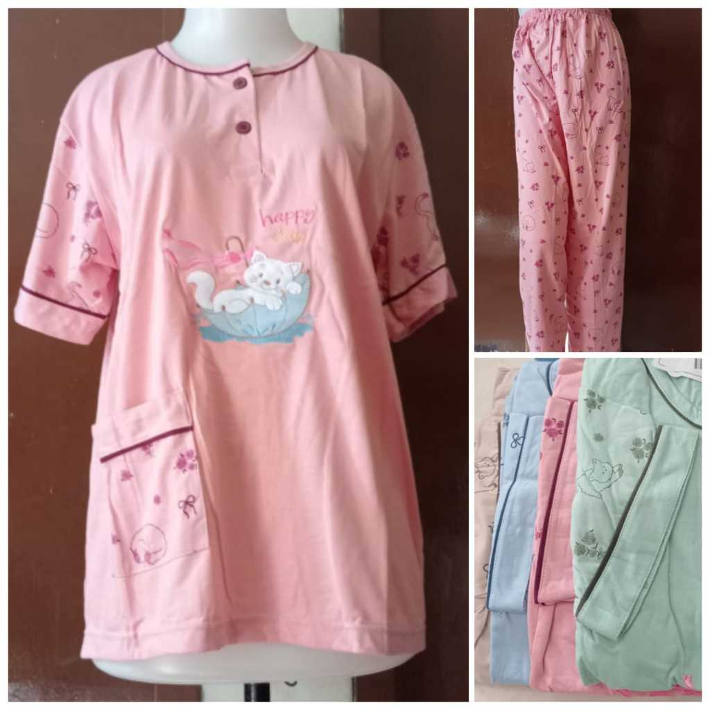 Babydoll AMRO CP Label PUTIH standart Baju Tidur DEWASA Cewek/Perempuan Remaja