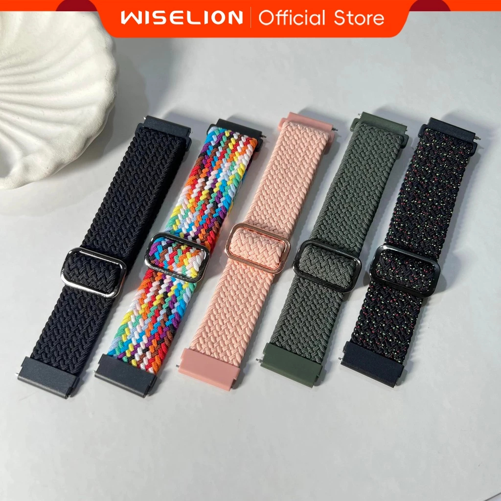 WISELION Smart Watch Strap 22MM - Untuk W9 Pro/W10/Z139/WS01/Z17/ZL73J/ZL02CPRO/Z138 Smartwatch