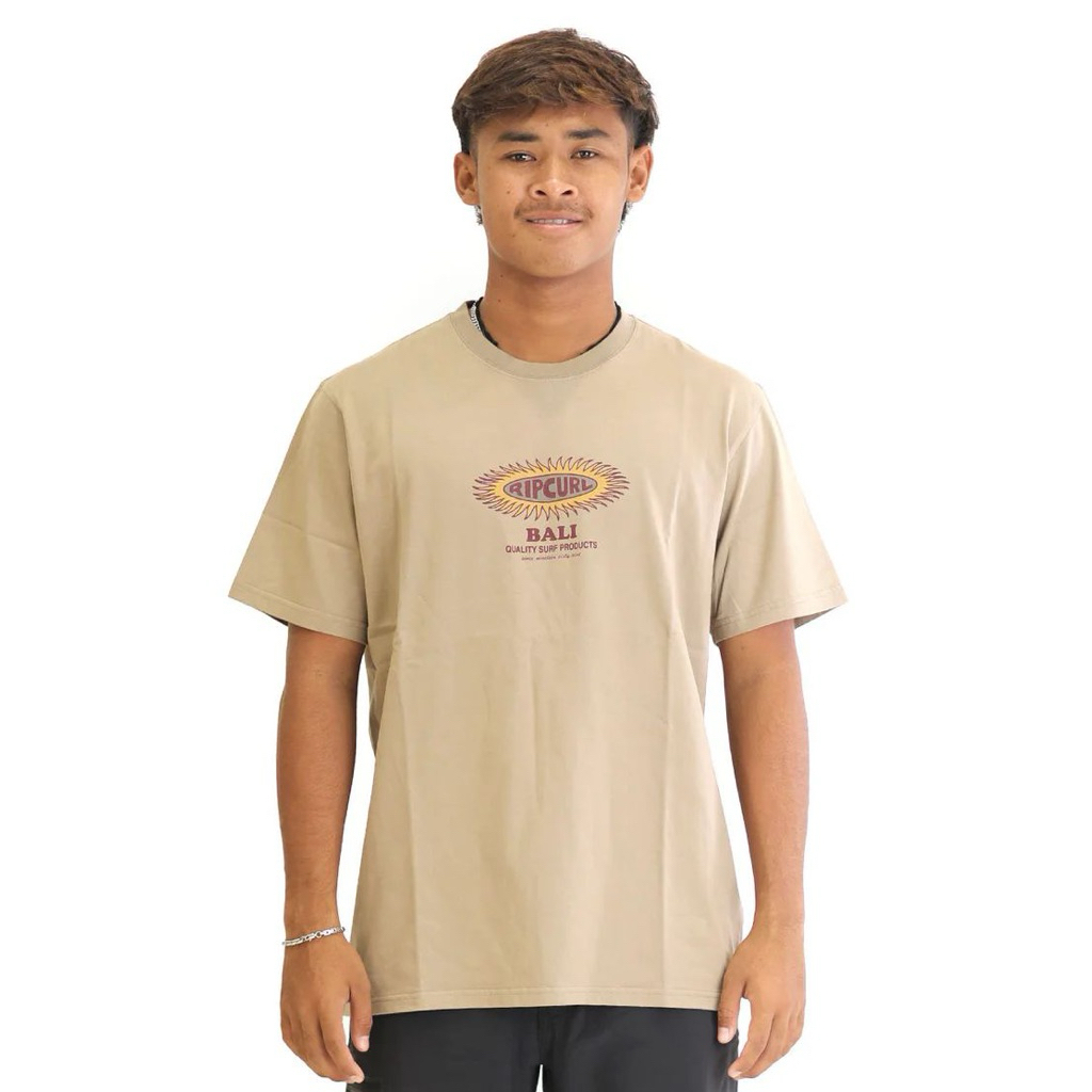 Kaos Ripcurl Bali Quality Surf Khakhi