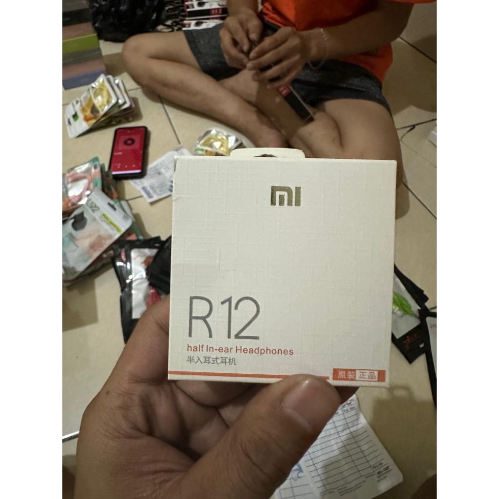 HEADSET VIVO, OPPO, XIAOMI, SAMSUNG R12 Original