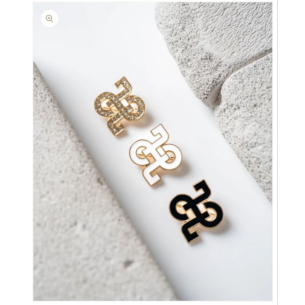 Monochrome Autonoma Brooch Heavenlights brooch HL aksesoris jarum tajam