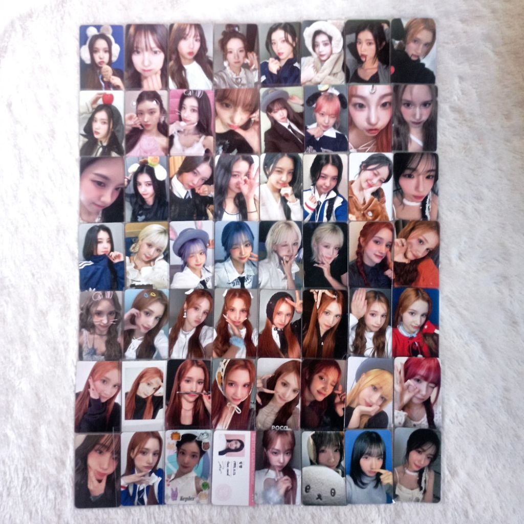 READY STOCK PC PHOTOCARD OFFICIAL KEP1ER TIPI TAP POB BENEFIT YUJIN XIAOTING CHAEHYUN DAYEON HIKARU 