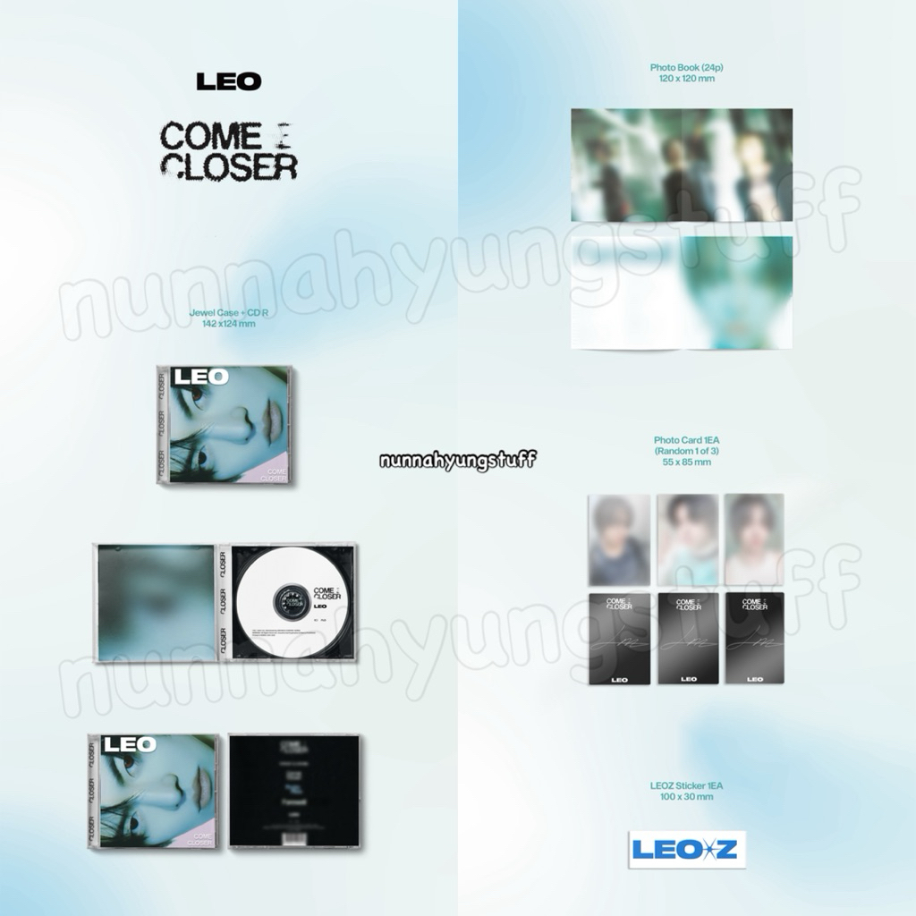 [CEK DESKRIPSI] (OPEN PO) ALBUM LEO “COME CLOSER”