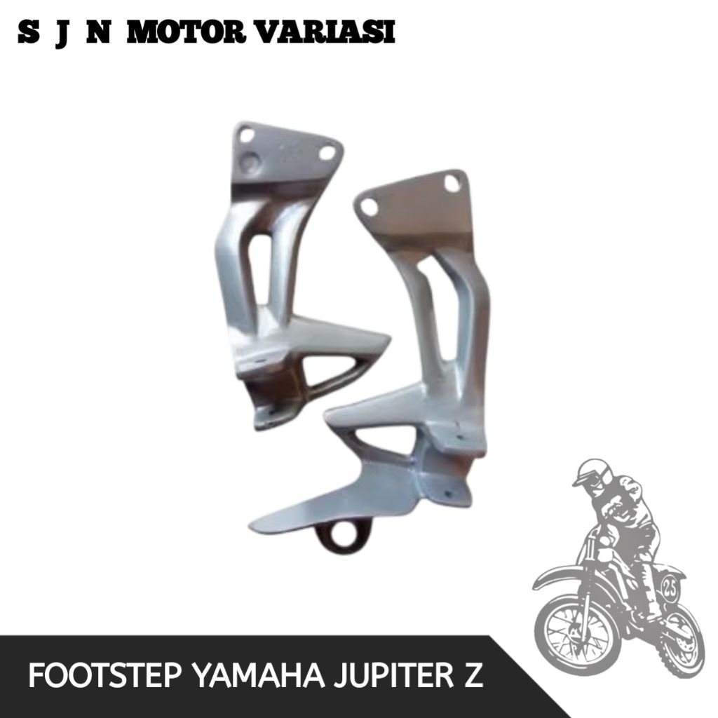 Step Jupiter Z Postep Jupiter Z Footstep Jupiter Z Satu Set Varian Warna Silver Bahan Tebal dan Berk