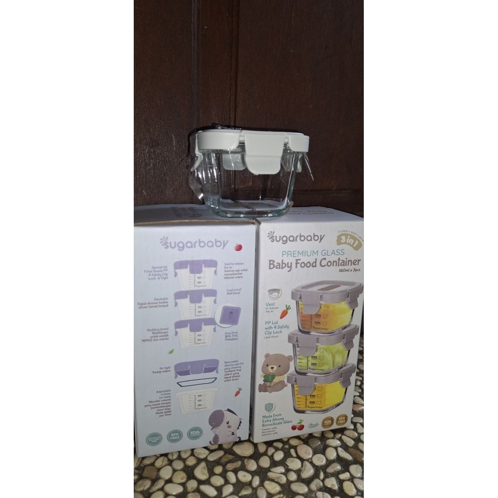 Baby Food Container Sugarbaby (Preloved)
