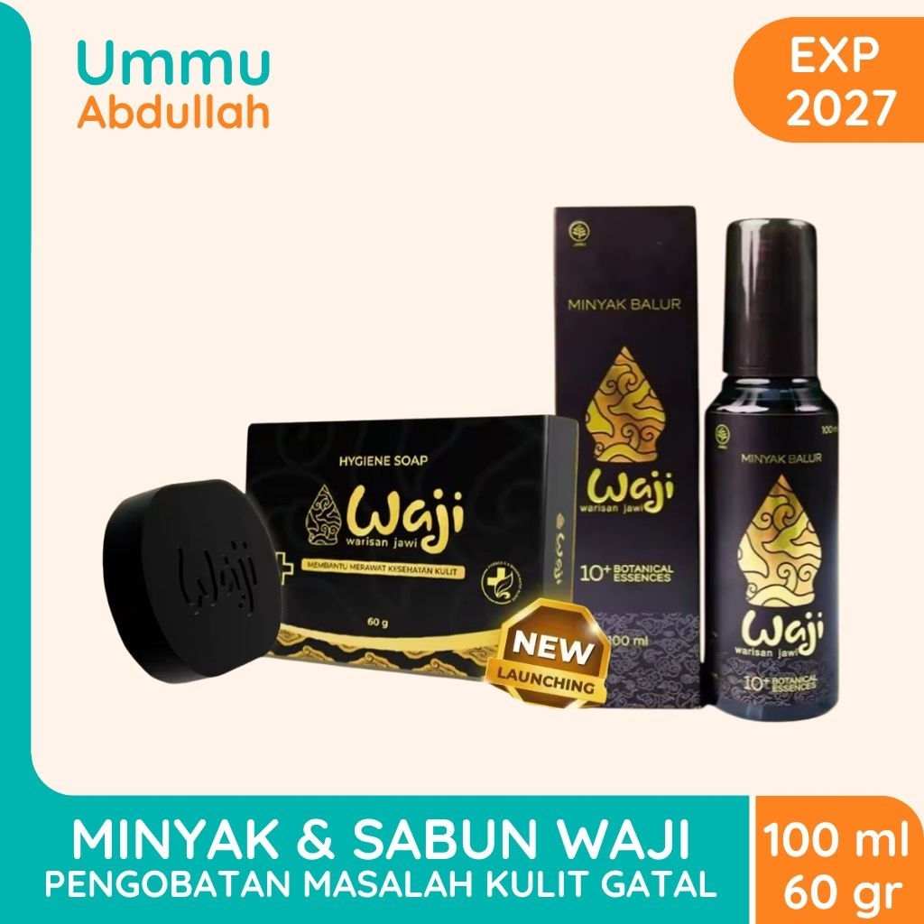 Minyak Waji dan Sabun Waji - MAKASSAR, untuk Gatal Gatal Gangguan Kulit