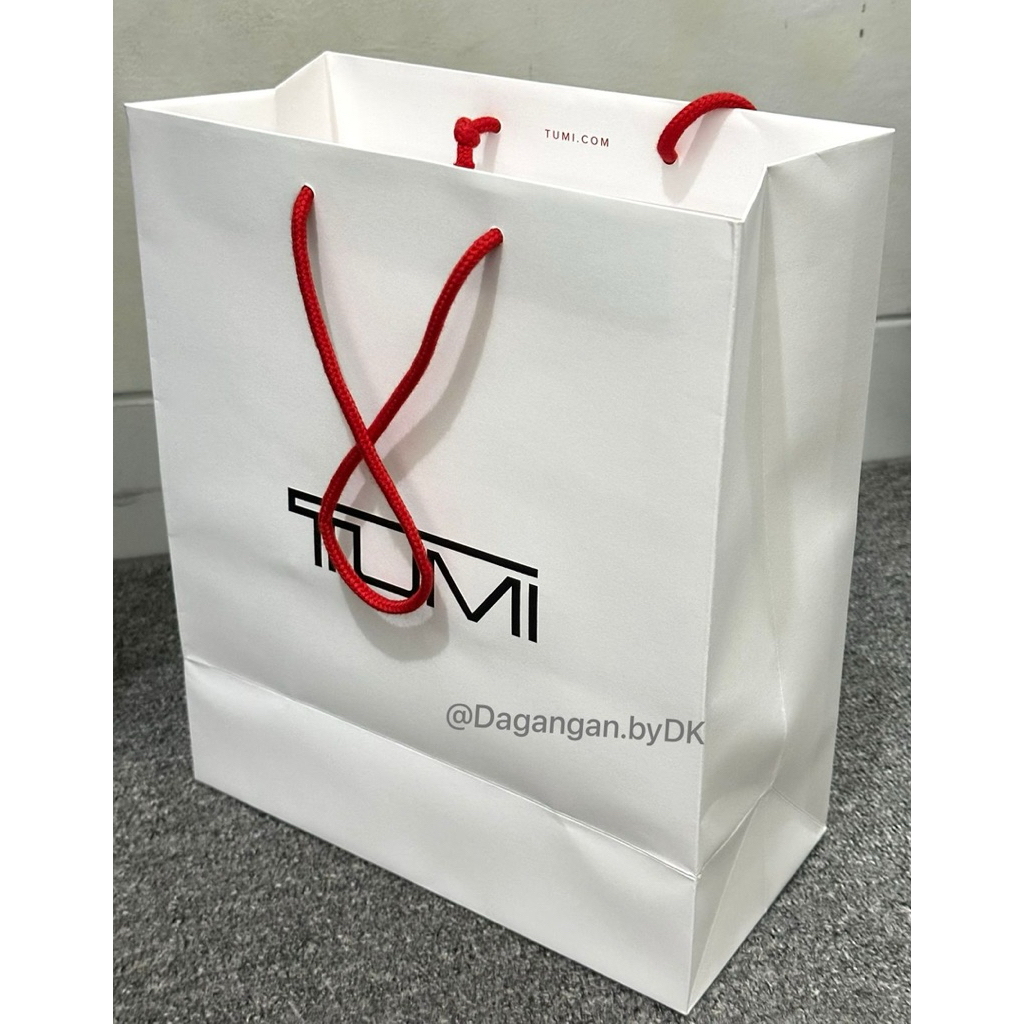 Paper Bag Tumi Original Resmi (Medium Size)