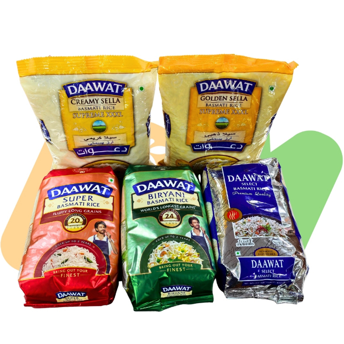 BERAS DAAWAT BASMATI 1 KG / BERAS INDIA / BERAS PREMIUM BASMATI