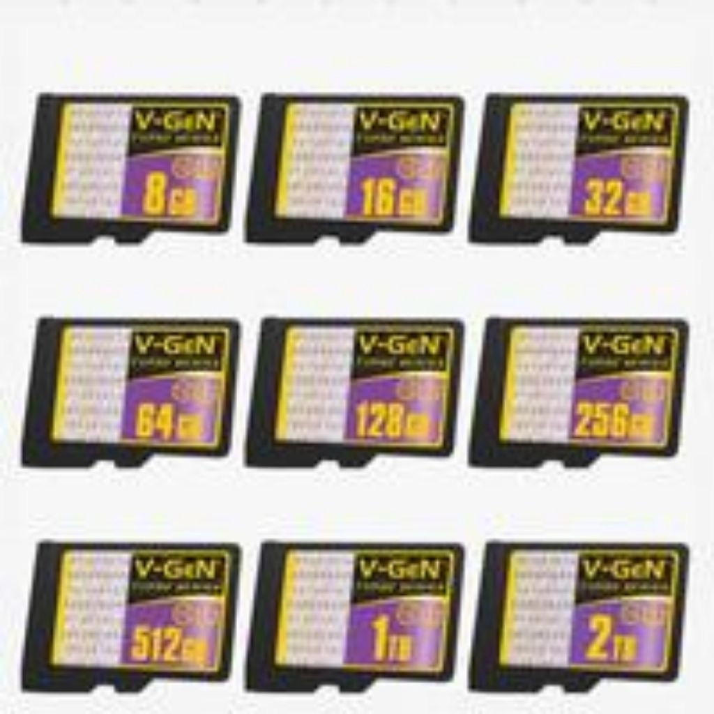 V-Gen Micro SD Card Memori Turbo Class 10 Original TF 512GB 1TB 2TB Memory Vgen 1 TB 2 TB TF