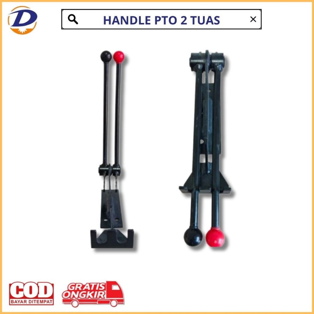 HANDLE PTO 2 TUAS / HANDLE PTO DUMP TRUK