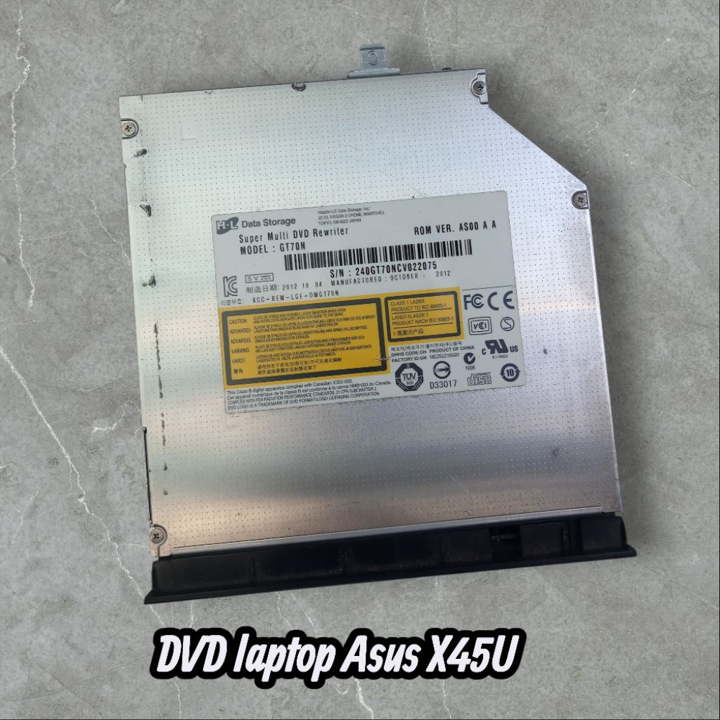 DVD laptop Asus X45U