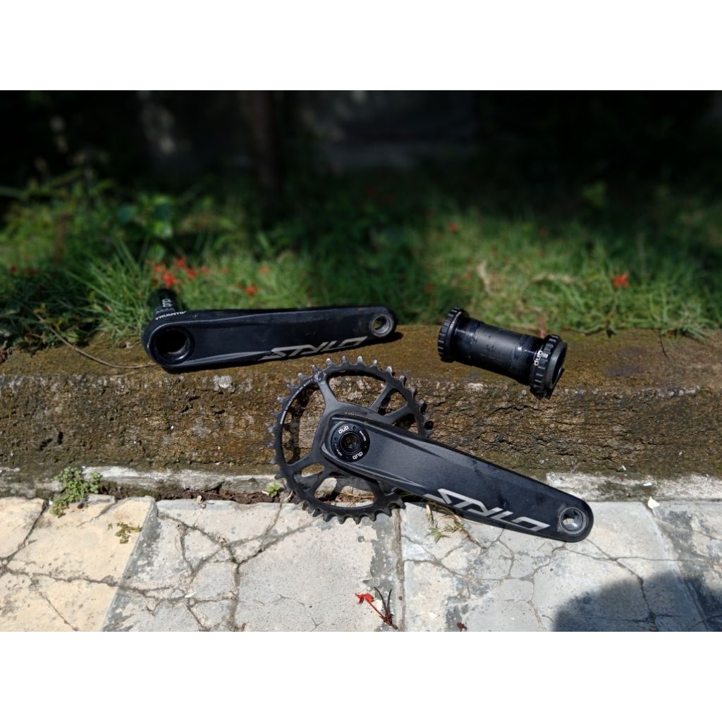 sram dub stylo crank set part sepeda mtb xc enduro