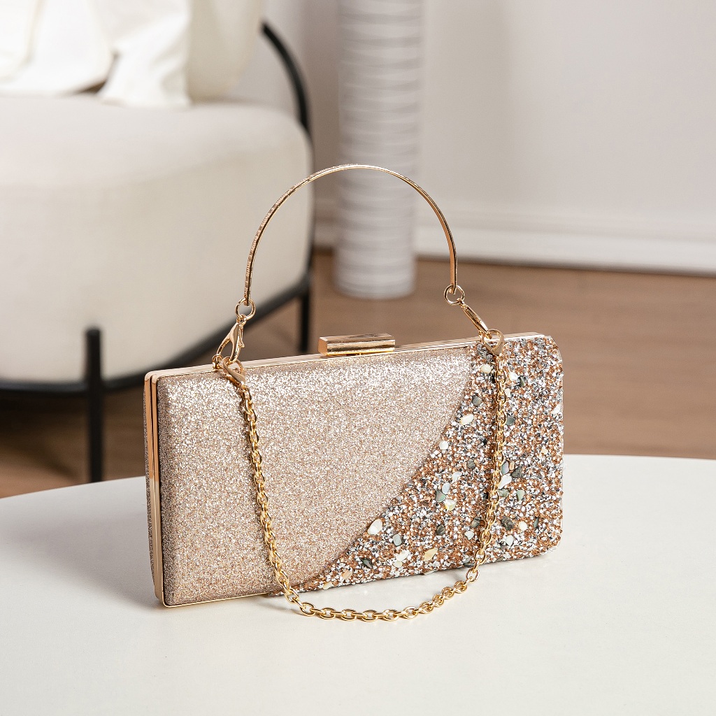 Clutch handbag wanita / Clutch pesta bag elegan / Tas undangan wanita pesta / Tas tangan wanita kond
