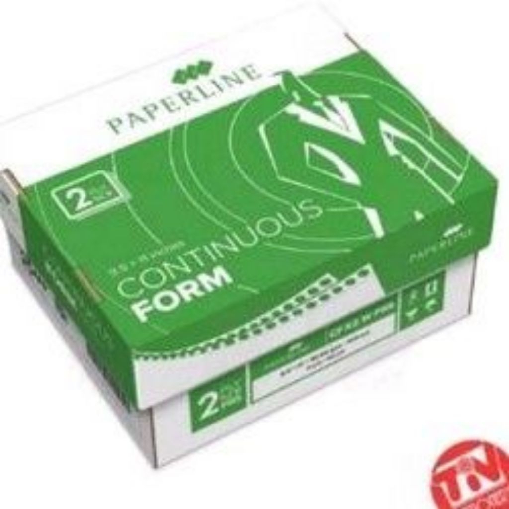 Continuous form 2ply