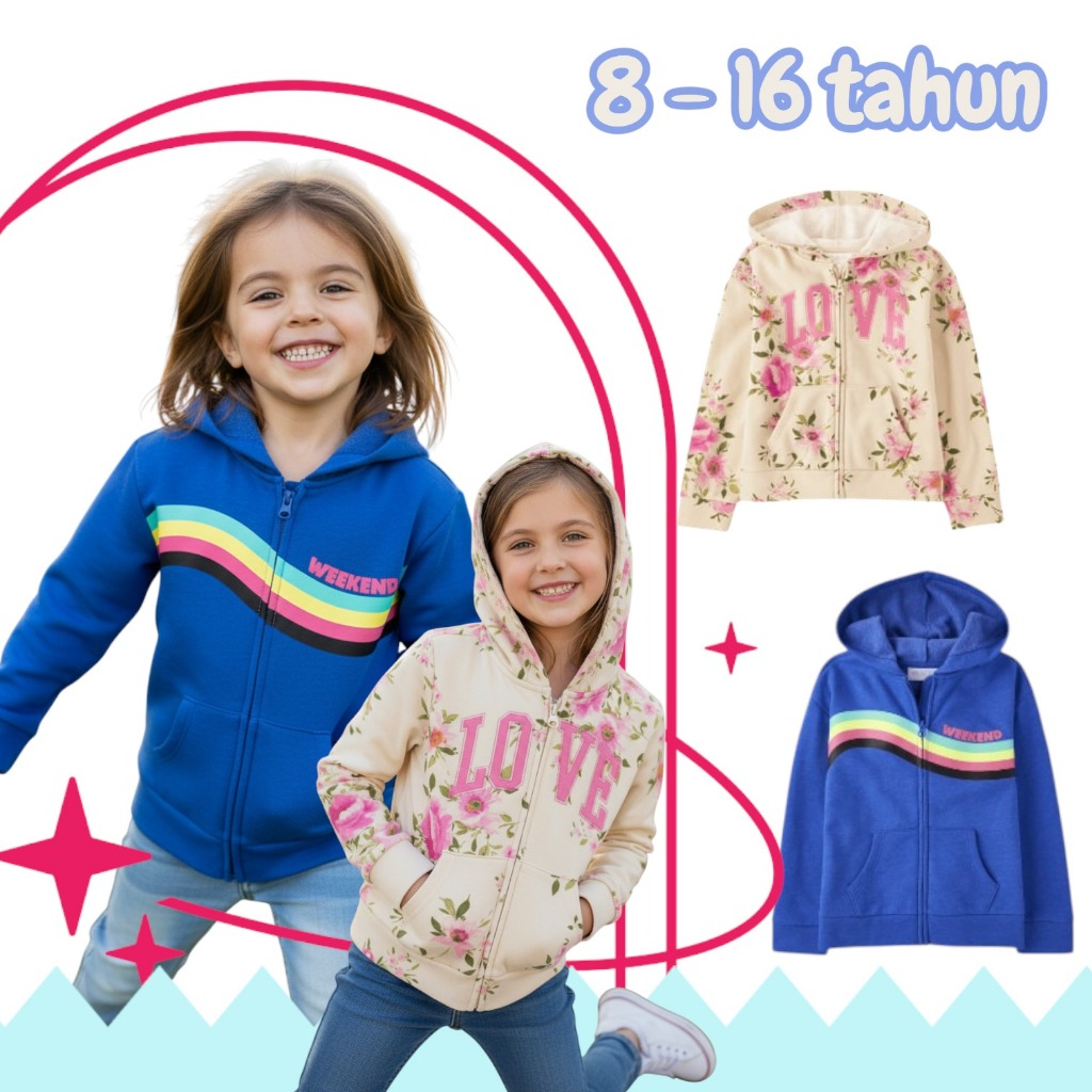 TCP JAKET ANAK PEREMPUAN 3557