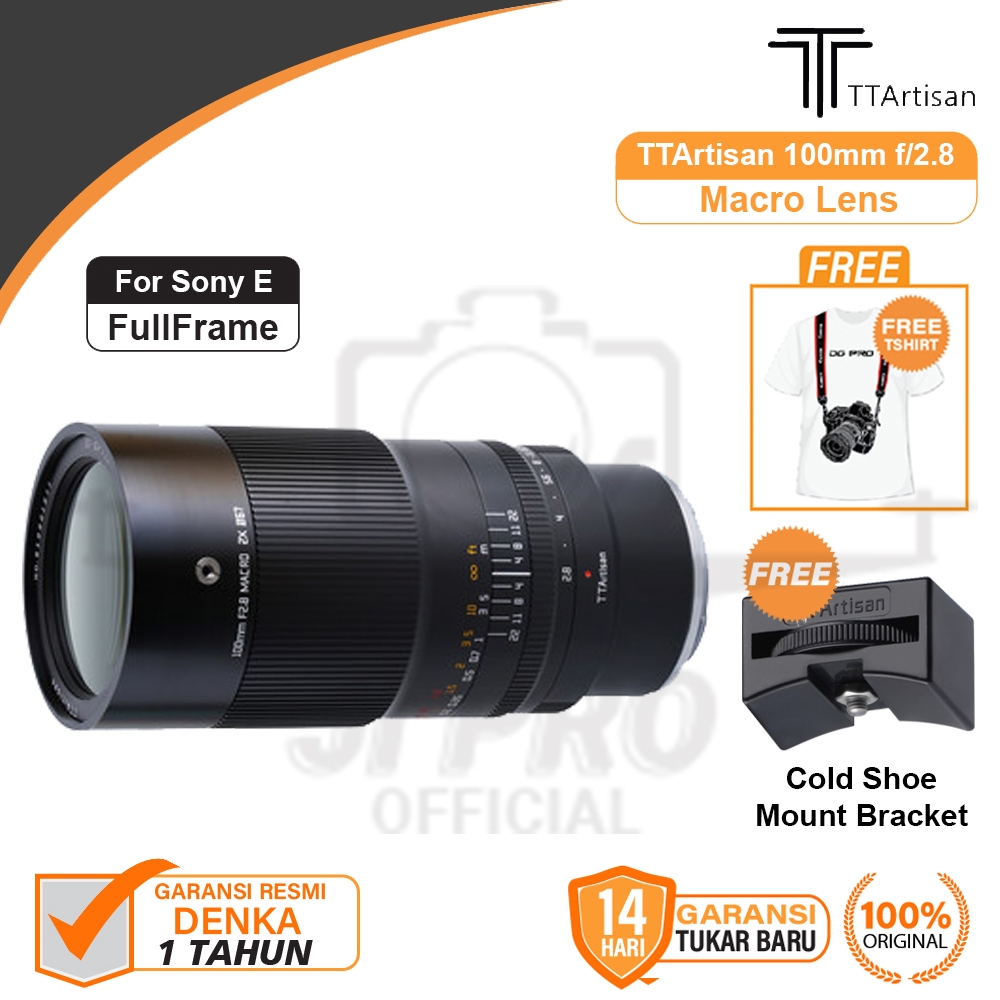 TTArtisan 100mm f2.8 Macro for Nikon Z - Fujifilm X - Sony E - Canon RF - Leica L Mount / TTArtisans