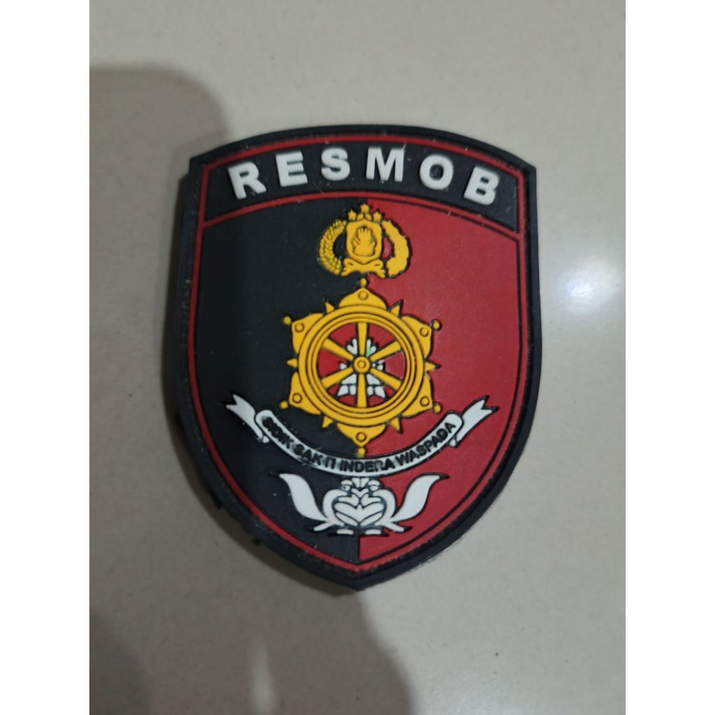 logo resmob ruber patch reamob