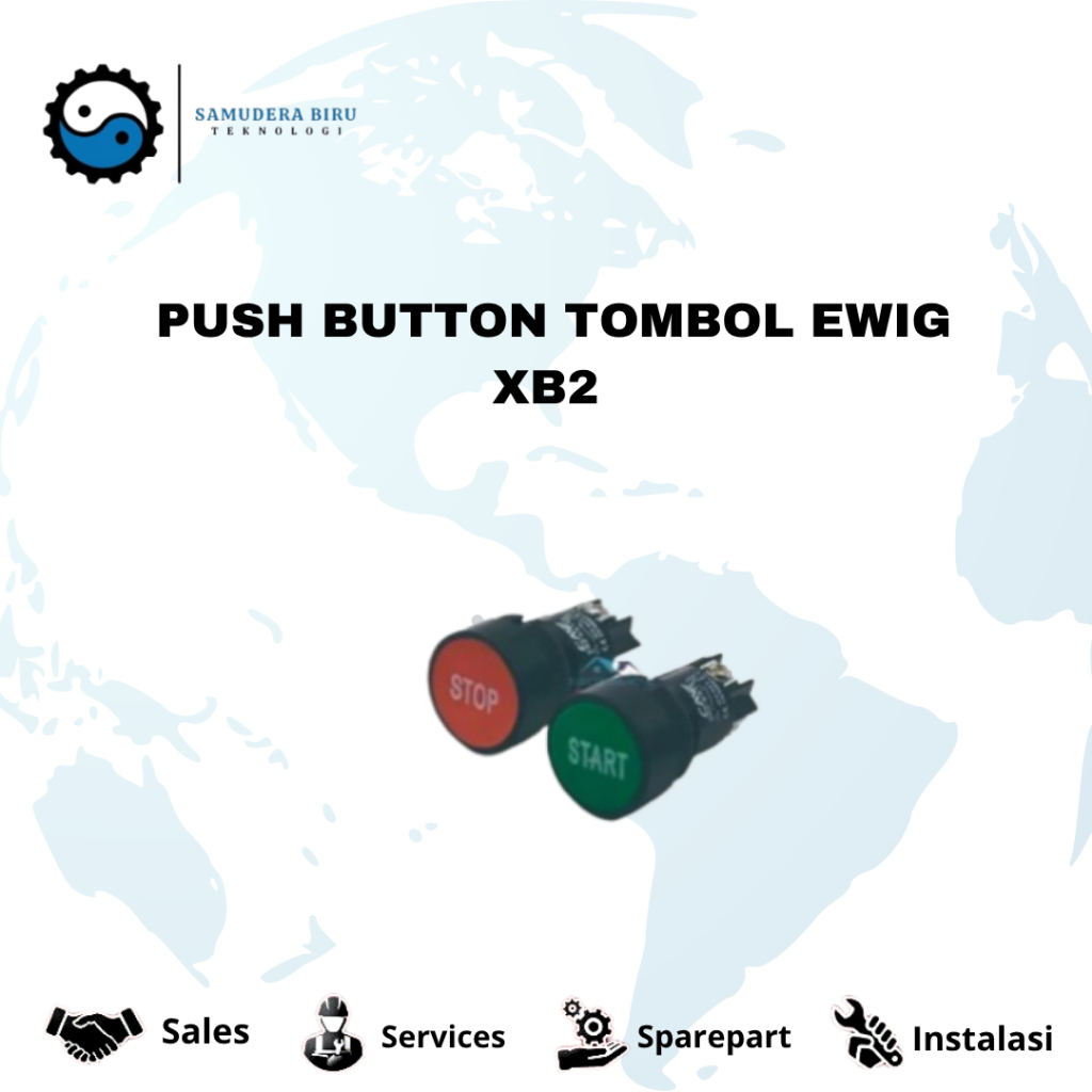 PUSH BUTTON TOMBOL EWIG XB2 START STOP