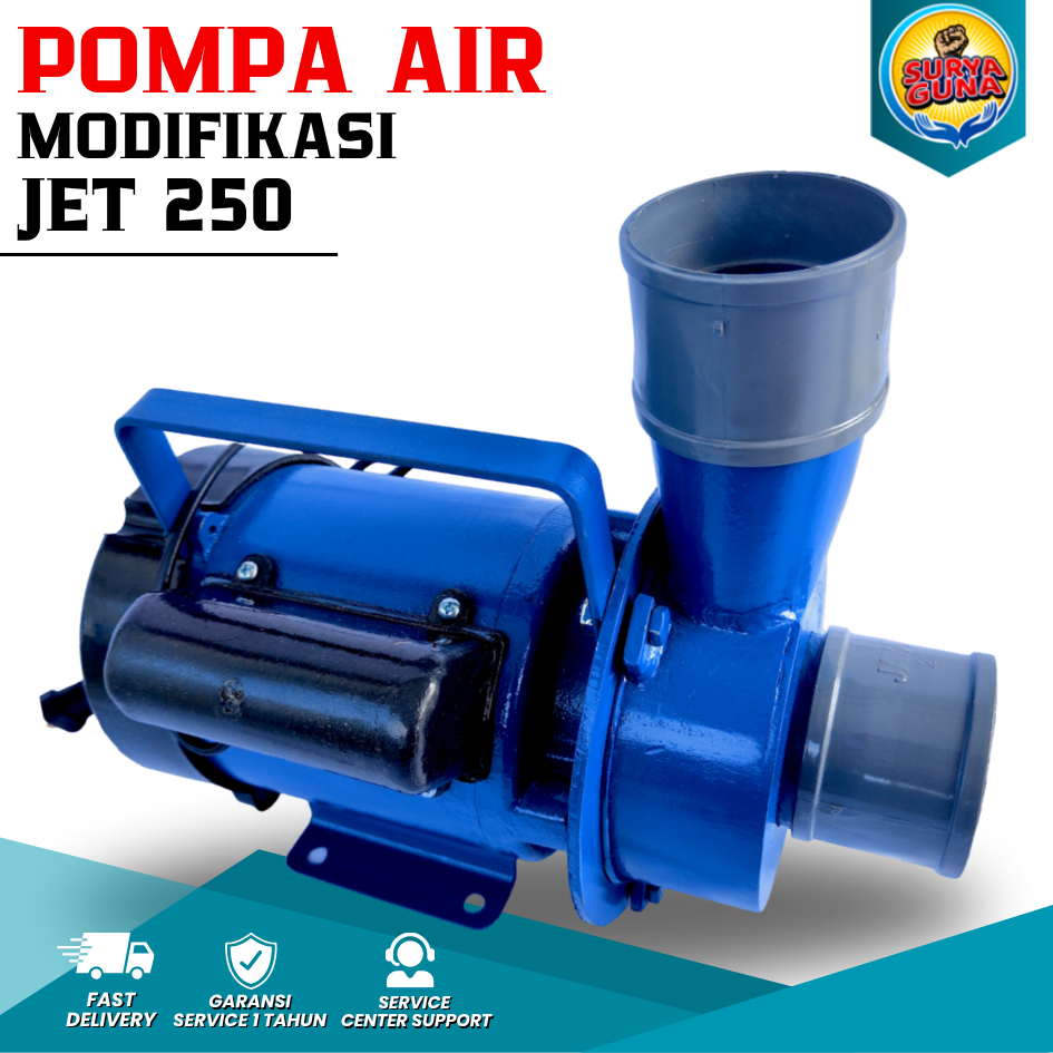 Surya Guna JET 250 Pompa Air Modifikasi Kolam Ikan Lele