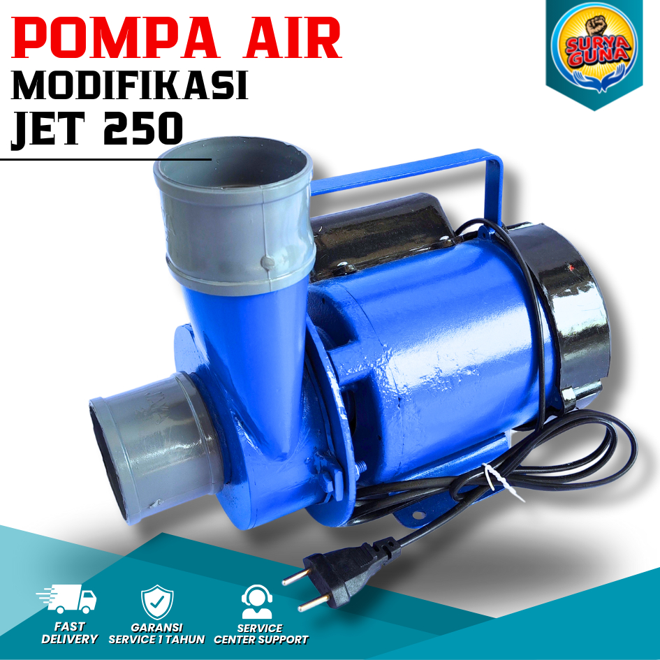 mesin pompa air modifikasi banjir Surya Guna JET 250 pompa air 2 inc