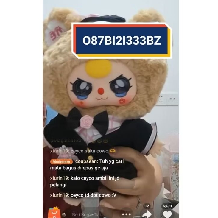 BB3 400%, Baju BB3 100%, ikat rambut BB3 Original