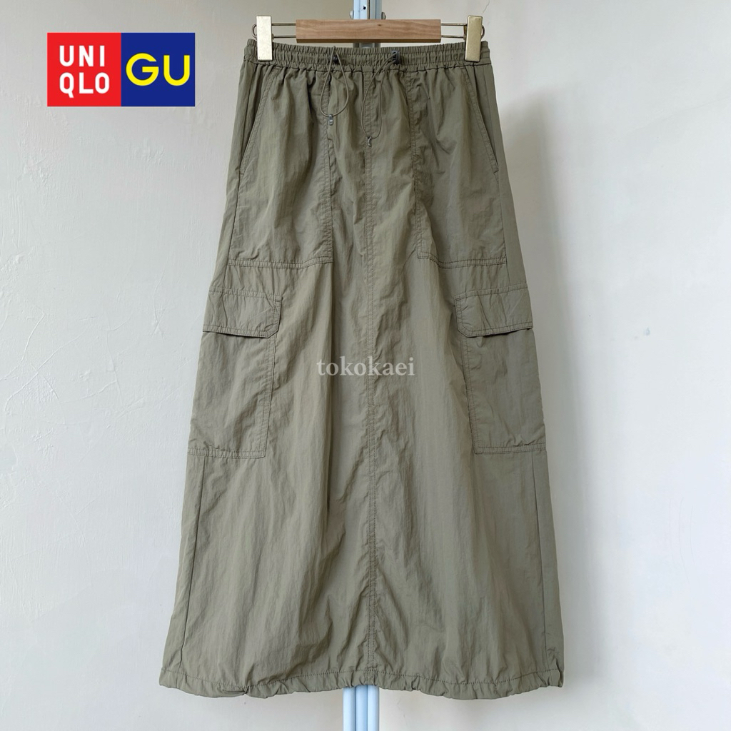 Army Cargo Skirt GU Uniqlo