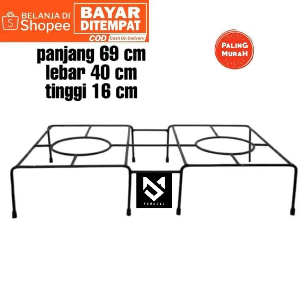 Dudukan kompor gas tatakan rangka kompor gas jagrak kompor gas