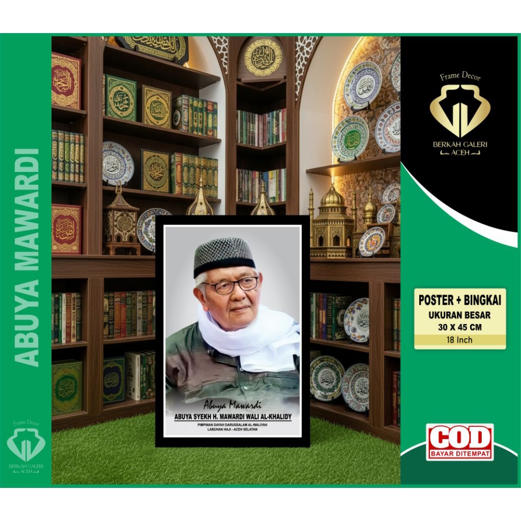POSTER ULAMA ACEH / ABUYA MAWARDI
