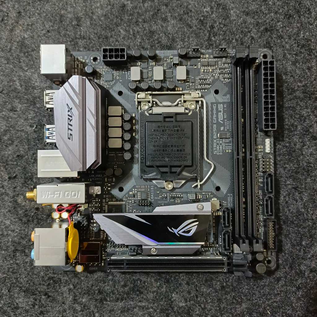 Motherboard Mini ITX LGA 1151 Gen 6/7 DDR4 Support I7 7700K