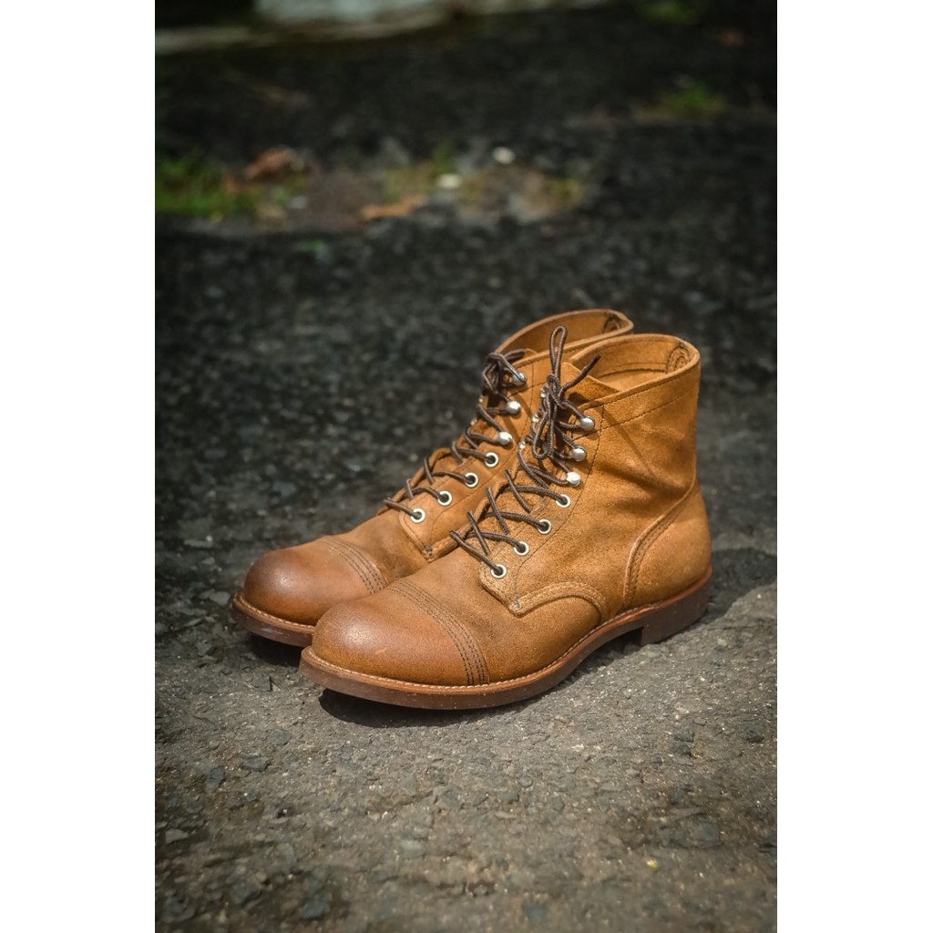 Red Wing 8113 Muleskinner Roughout Second
