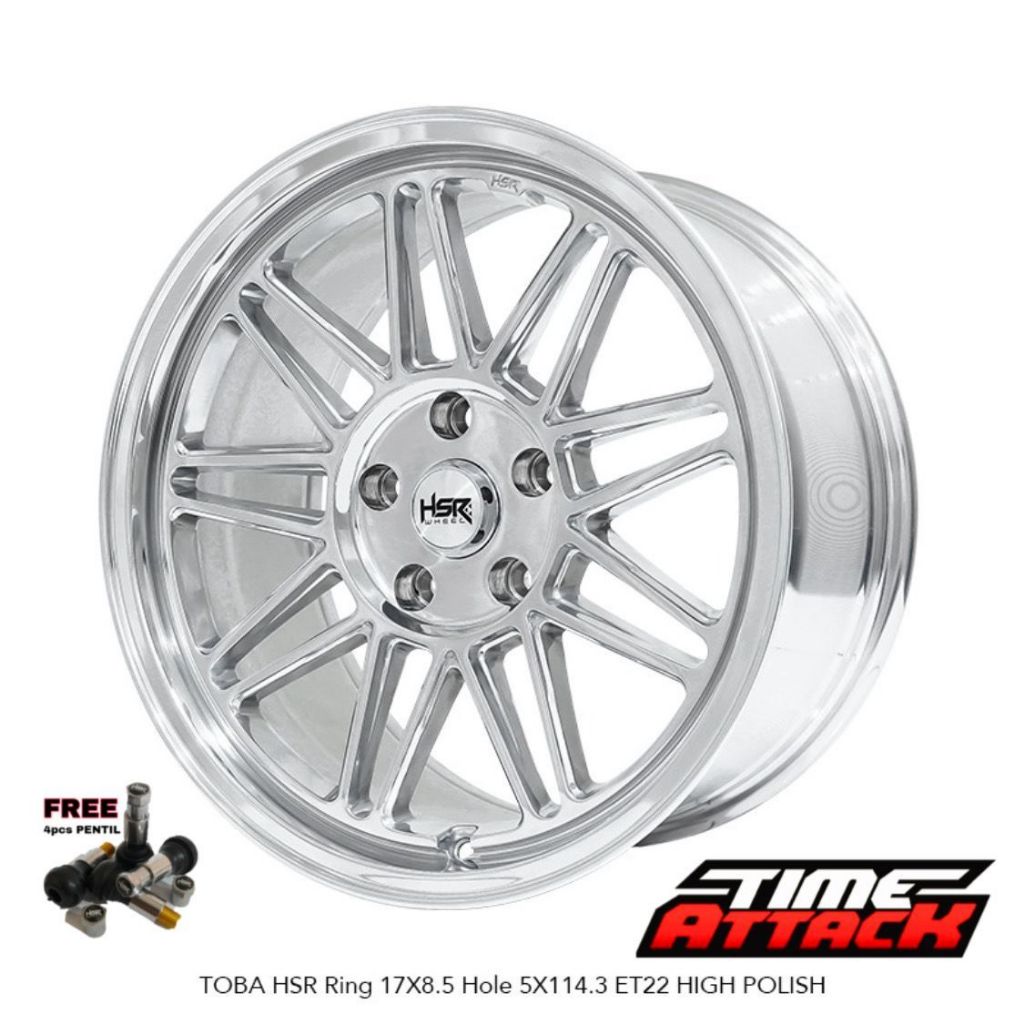 Velg Mobil Innova Reborn Ring 17 HSR TOBA Velg Hsr Polish R17