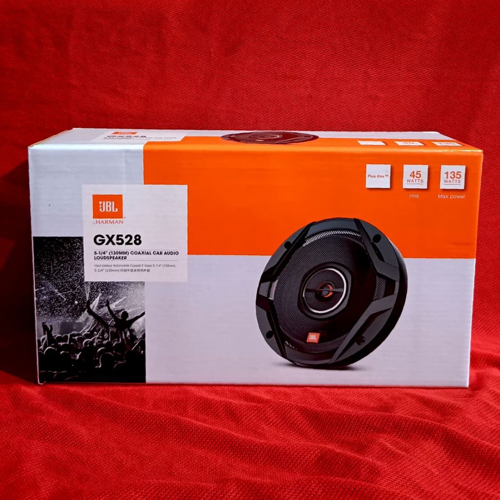 JBL GX-528 Speaker Coaxial 5.25 Inch 2 way 45W RMS 135W Peak Power Audio Mobil GX528
