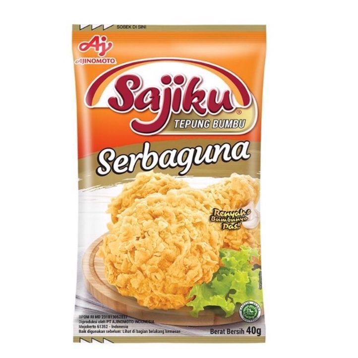 SAJIKU TEPUNG BUMBU SERBAGUNA SACHET 40G