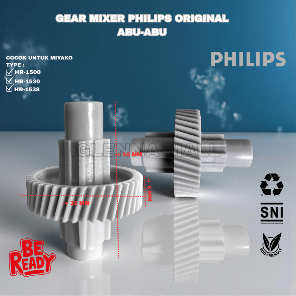 GEAR / GIGI MIXER PHILIPS ORIGINAL UNTUK PERBAIKAN MIXER