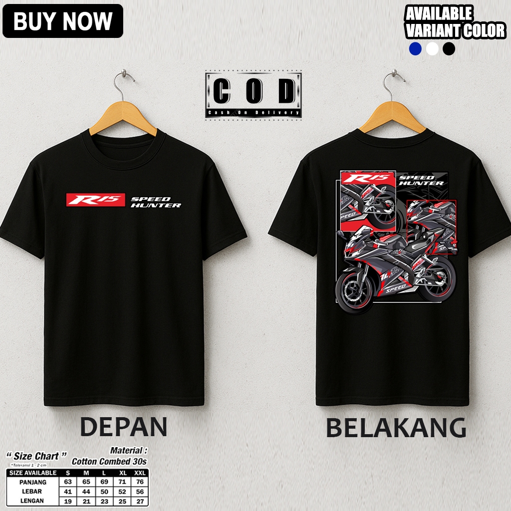 Kaos Motor R15 V3 Distro Baju