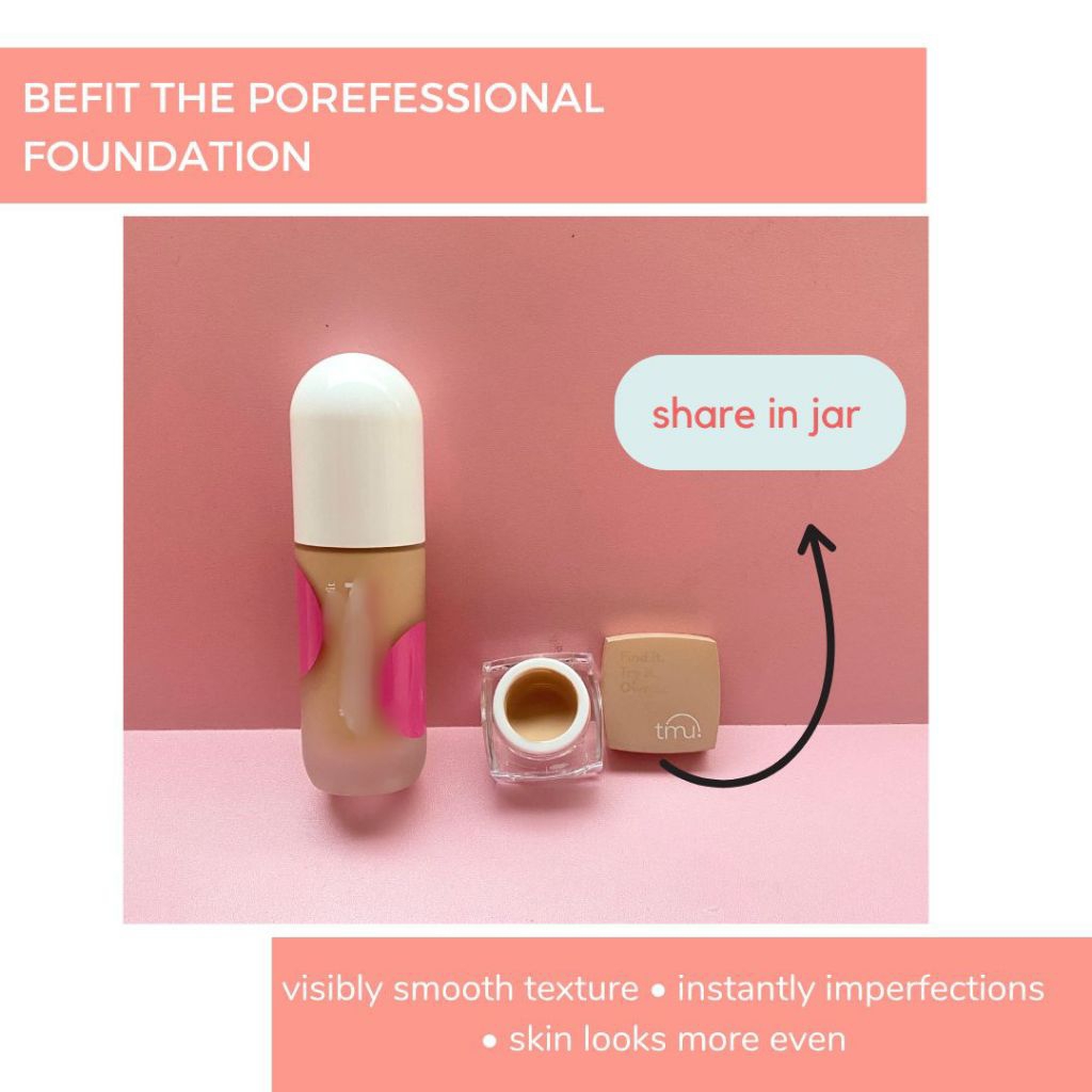 [ORIGINAL 100% SHARE IN JAR] BNEFIT The Porefessional Foundation