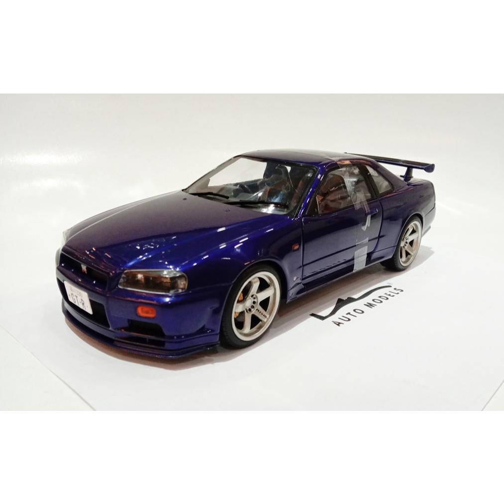 Solido Nissan Skyline R34 GT-R Midnight Purple 1999