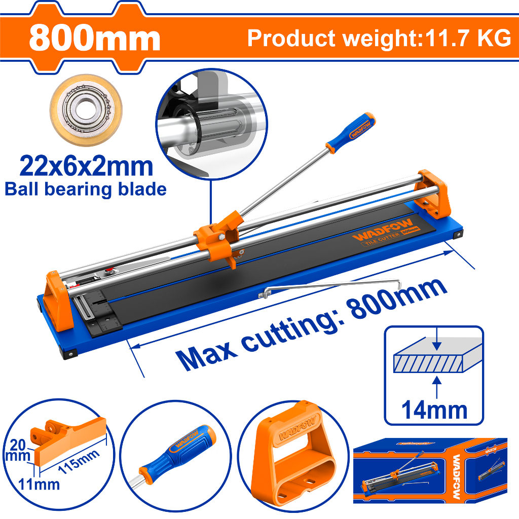 WTR8508 - ALAT POTONG GRANIT MANUAL 80CM