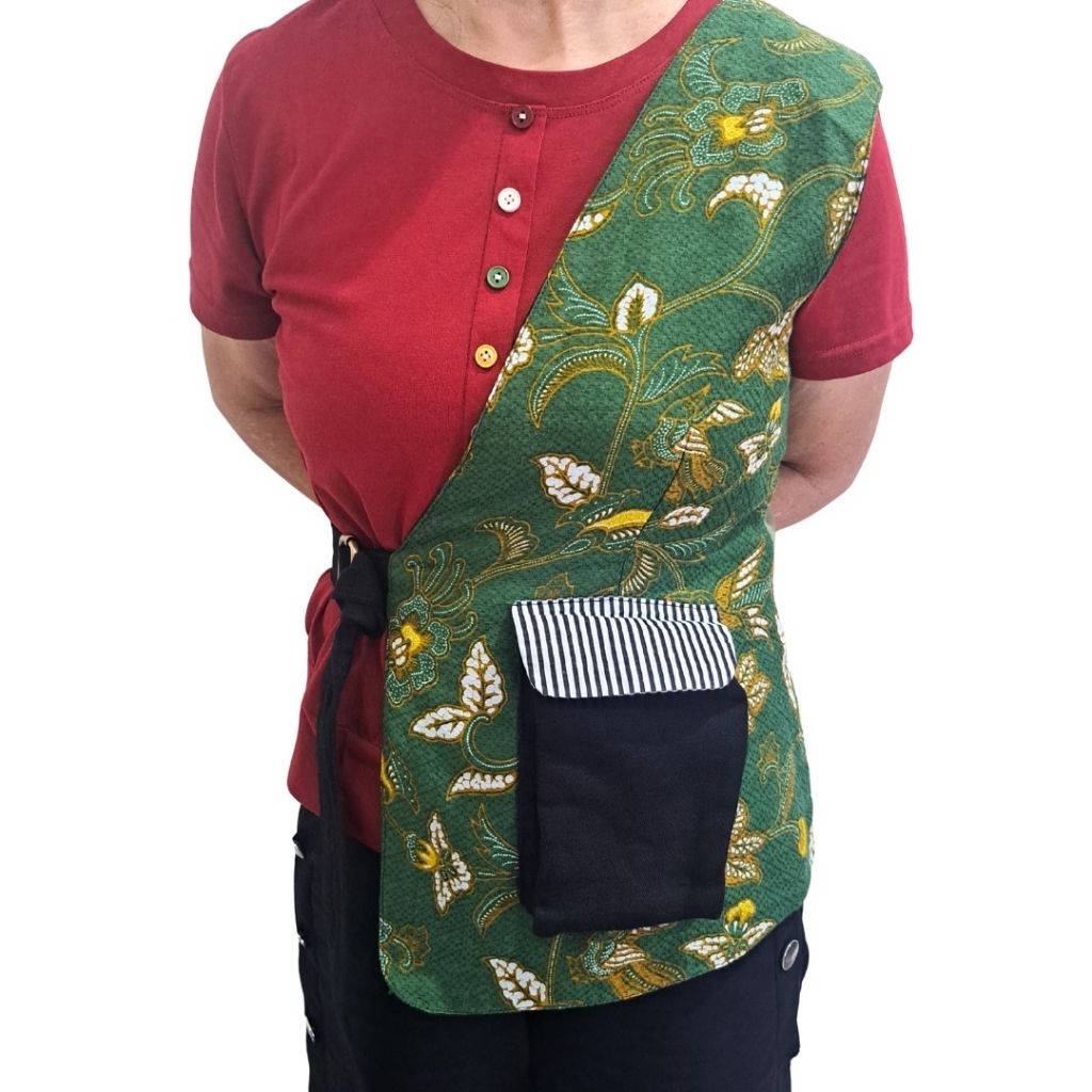 Rompi Batik Unik Setengah Badan Preloved Like New Precious One Karya Difabel