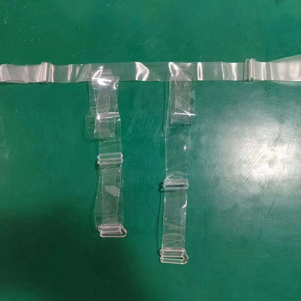 Tali Bahu Transparan Bra Wanita Elastis Bra Silikon Dapat Disesuaikan Pakaian Dalam Wanita Aksesoris