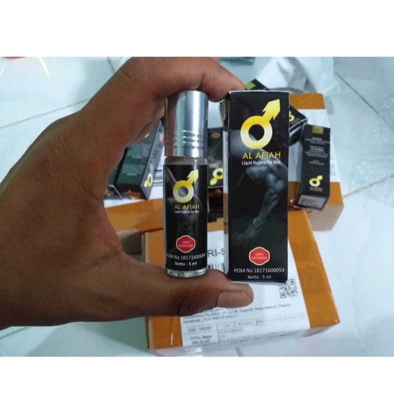 TopHerbal88 | Al Afiah Liquid For Man 5 ml ORIGINAL BUKAN KW, Tahan Lama Hajar Jahanam BPOM kosmetik