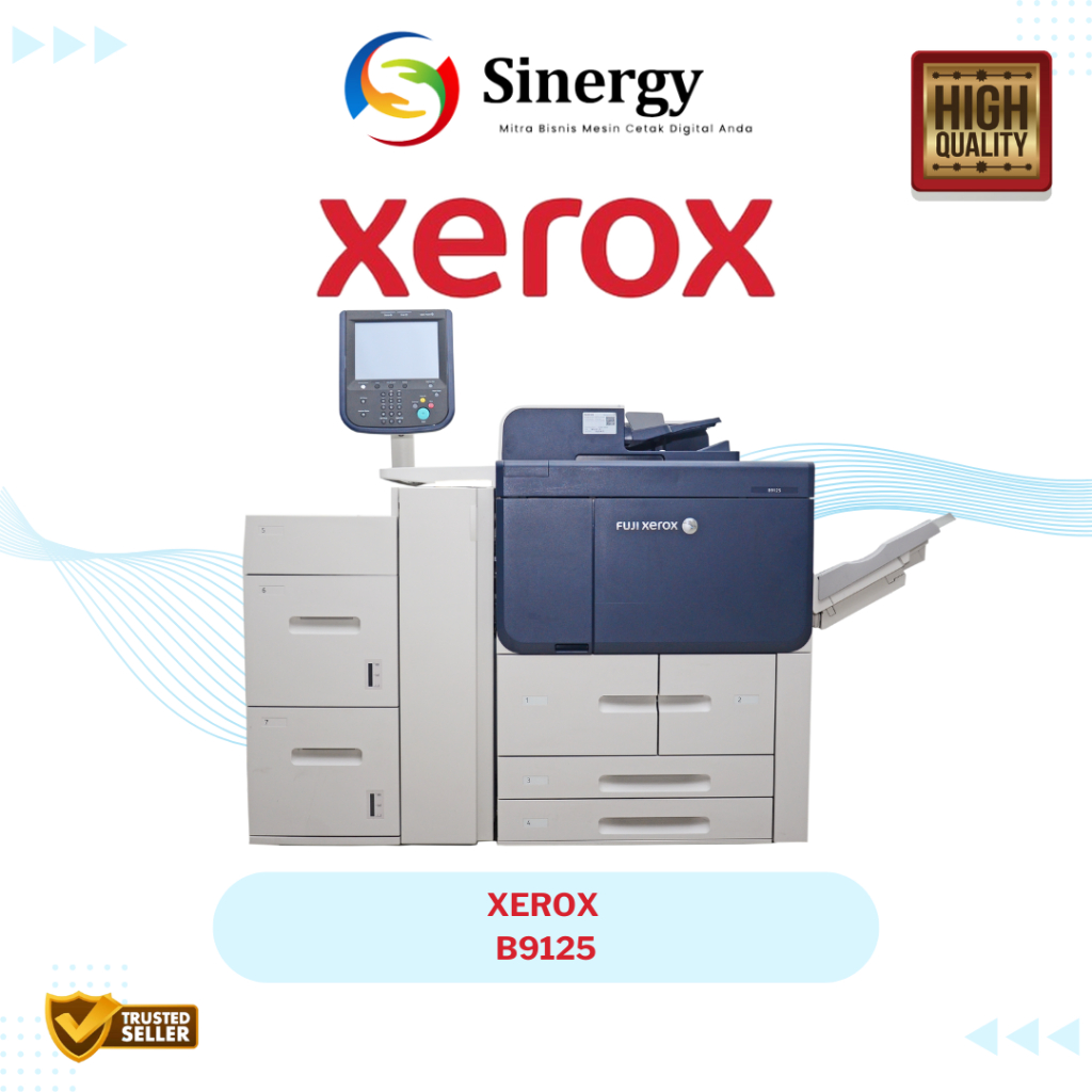 Mesin Cetak A3+ Warna Multifungsi Xerox B9125 Monokrom – A3+ | "LIKE NEW" dari Sinergy