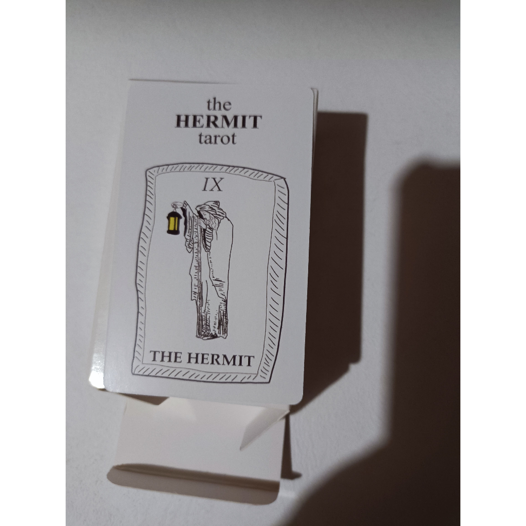 Tarot The Hermit Oracle Kartu Tarot