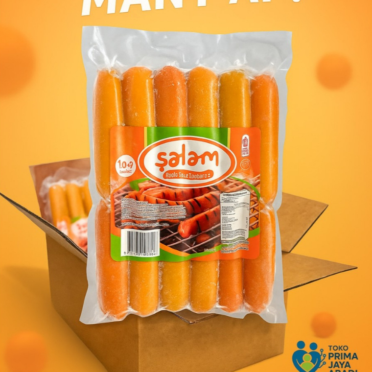 Sosis Bakar Salam Jumbo Isi 12 Halal Dan Lezat / Sosis Bakar Jumbo