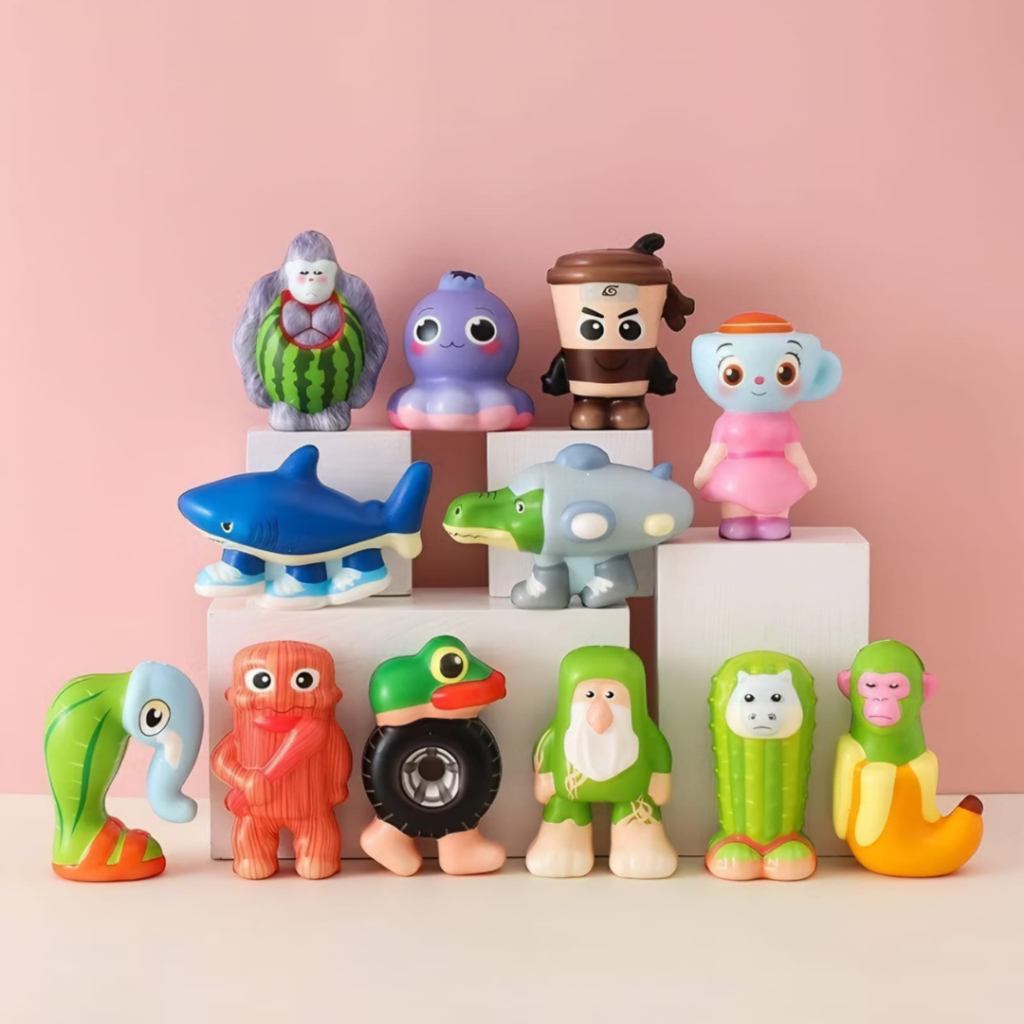 [COD] Squishy Lucu Lembut dan Lentur Karakter Imut FK 20P Mainan Anak Anomali