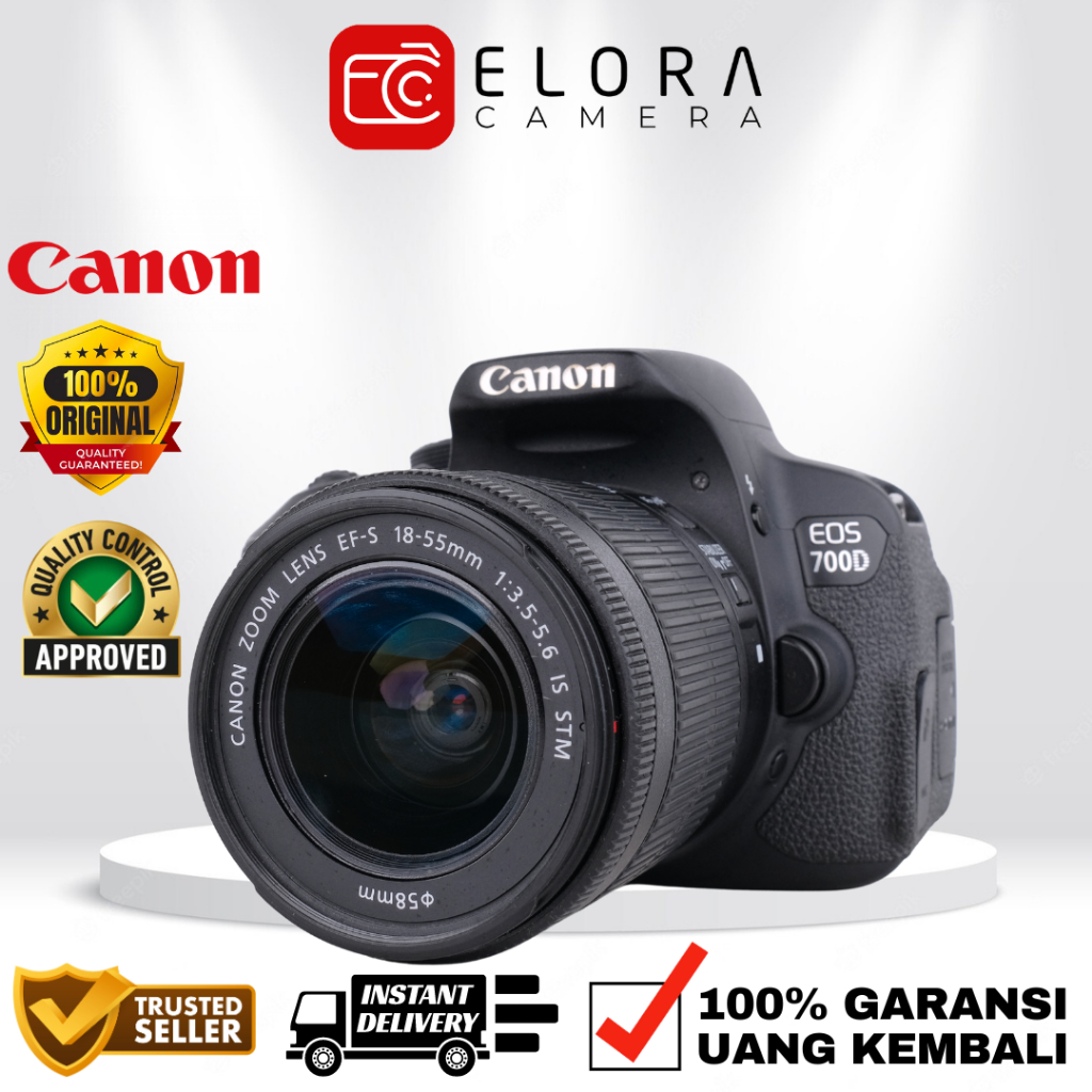 Canon EOS 700D Kit 18-55mm / Kamera DSLR Canon EOS 700 D Kit 18-55 mm / CANON 700D 700 D Kit